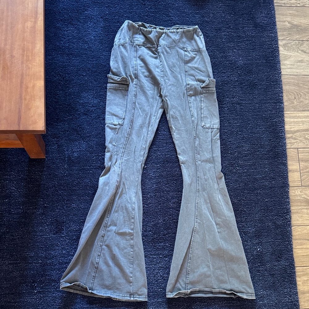 Urban Outfitters Gray Flare Pants
